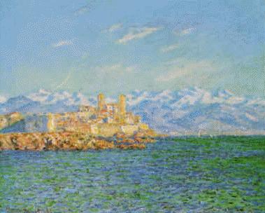 Claude Monet Old Fort at Antibes oil painting image